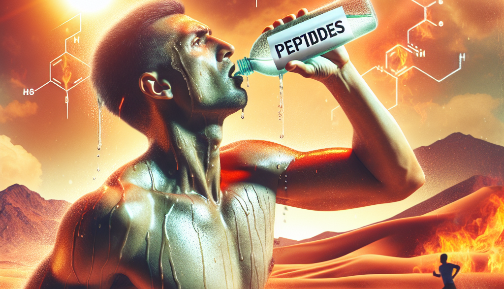 Utilisation des peptides lors d'entraînements par temps chaud