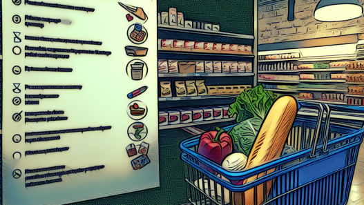 Brûleurs de graisse : planifier ses courses pour réussir une sèche