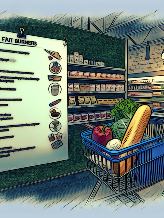 Brûleurs de graisse : planifier ses courses pour réussir une sèche