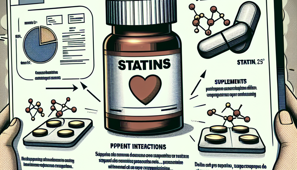 Pourquoi il est important de signaler la prise de compléments alimentaires lors de la prescription de statines