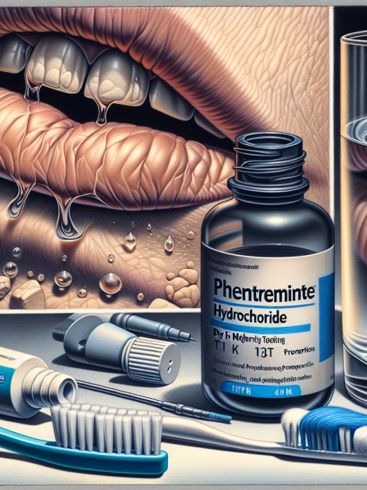 Chlorhydrate de Phentermine : bouche sèche, hygiène bucco-dentaire et prévention