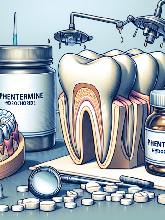 Chlorhydrate de Phentermine : santé bucco-dentaire, caries et prévention en cas de sécheresse